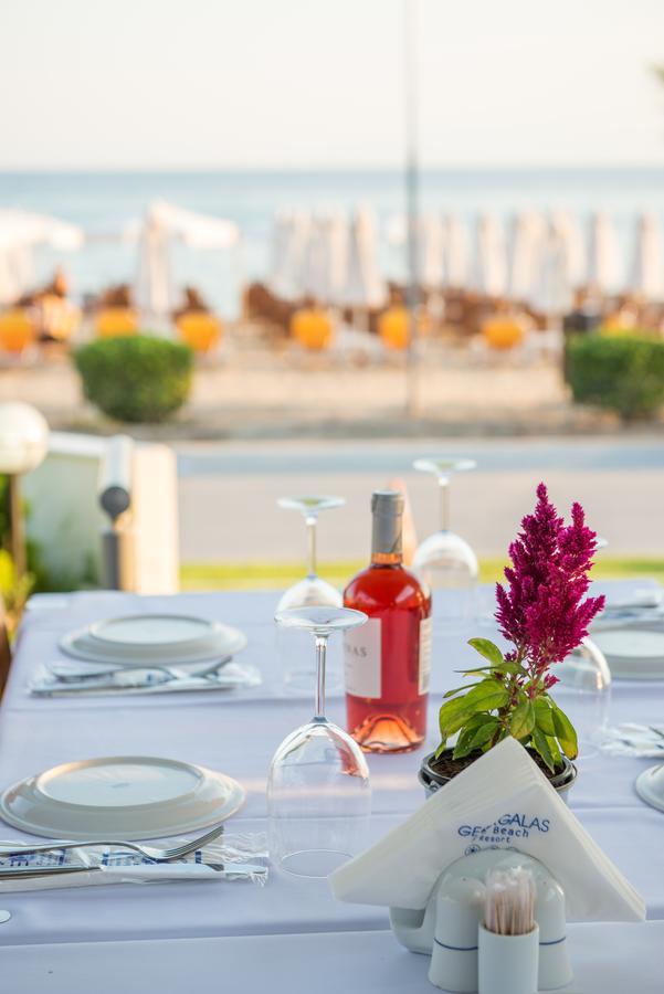 Georgalas Sun Beach Rooms Nea Kallikrateia Екстер'єр фото