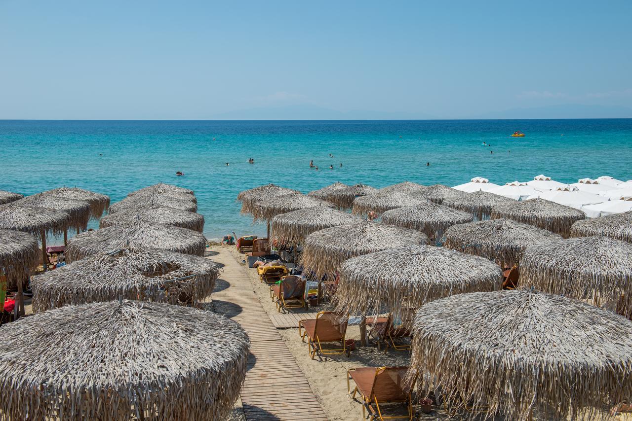 Georgalas Sun Beach Rooms Nea Kallikrateia Екстер'єр фото