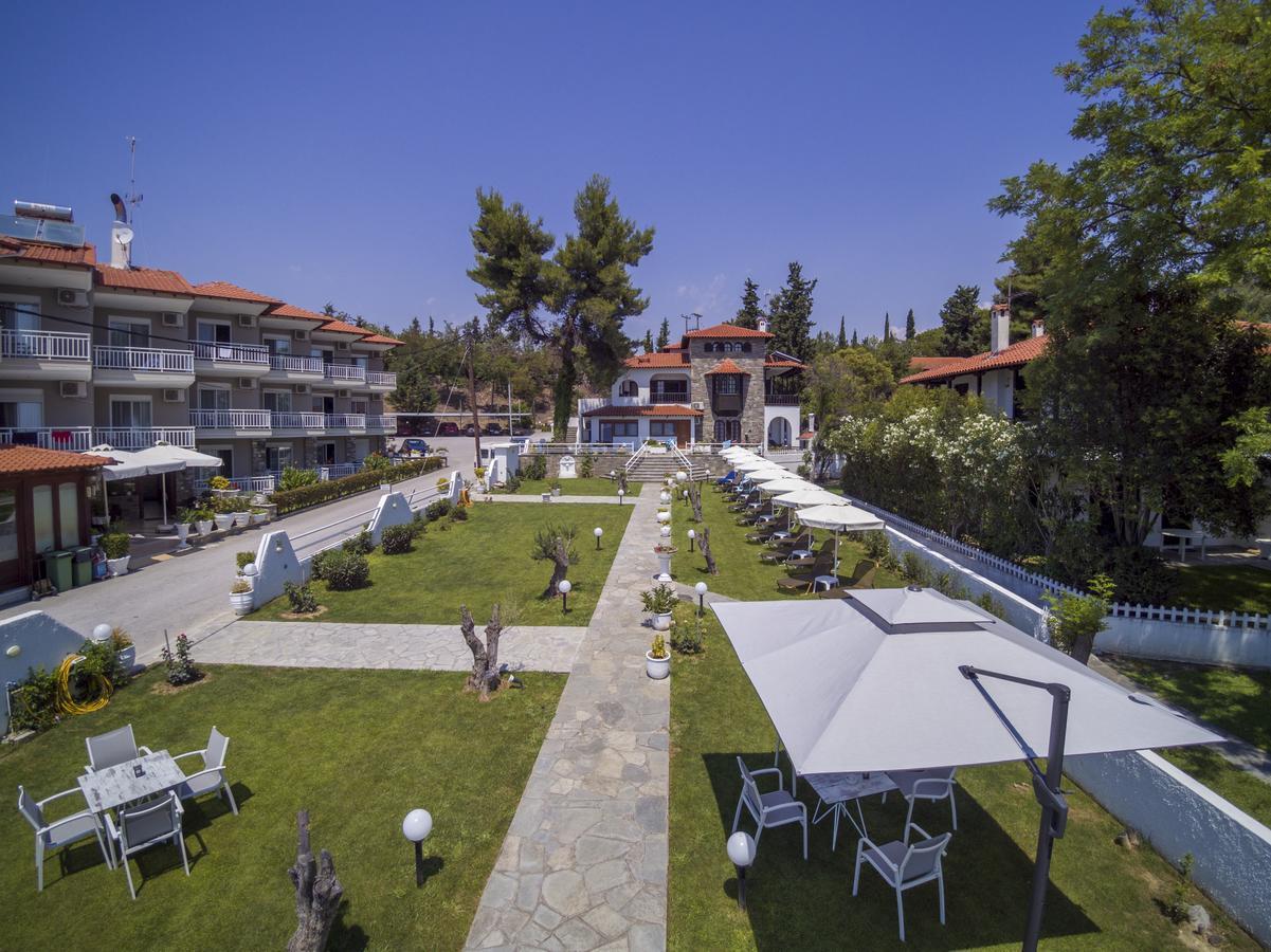 Georgalas Sun Beach Rooms Nea Kallikrateia Екстер'єр фото