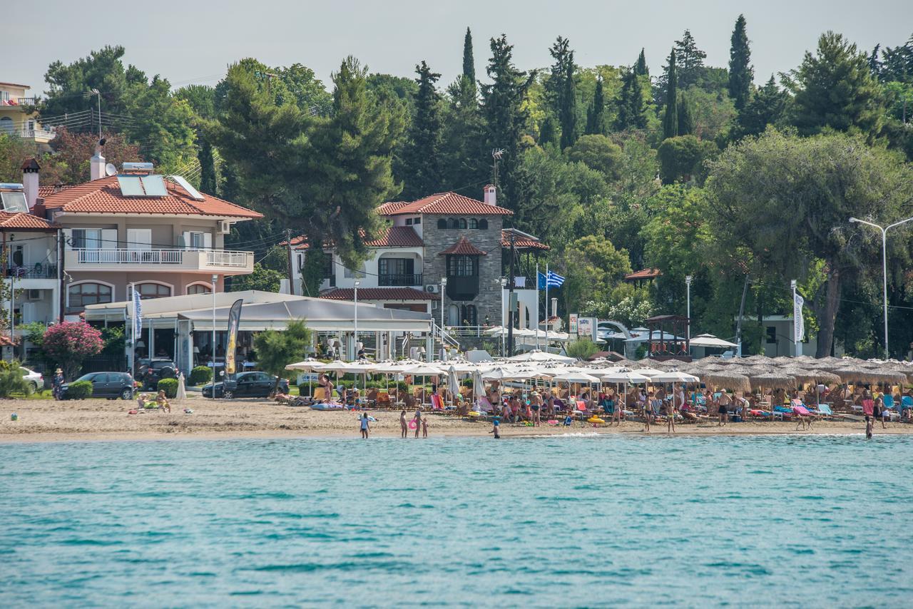 Georgalas Sun Beach Rooms Nea Kallikrateia Екстер'єр фото