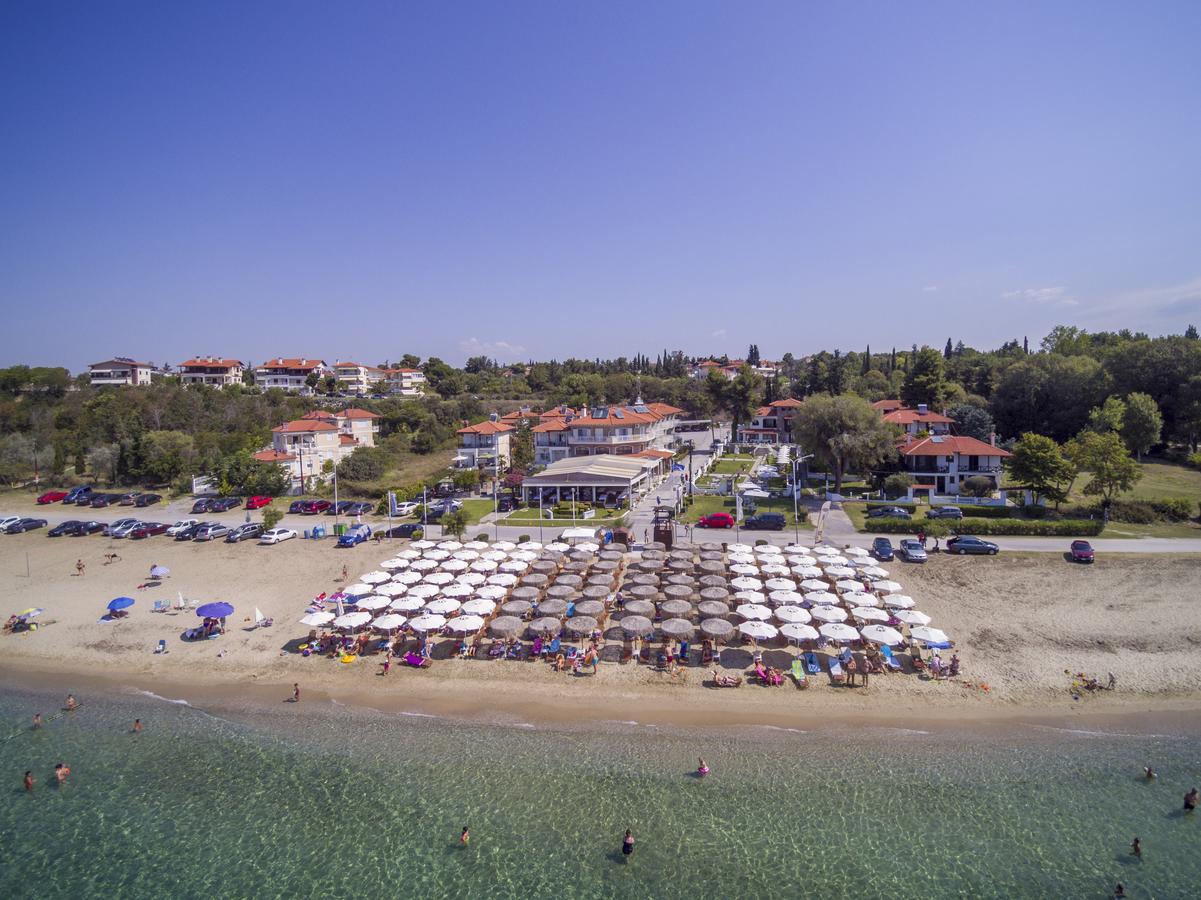 Georgalas Sun Beach Rooms Nea Kallikrateia Екстер'єр фото