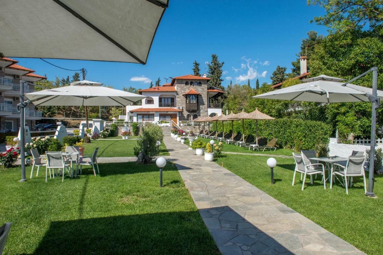 Georgalas Sun Beach Rooms Nea Kallikrateia Екстер'єр фото